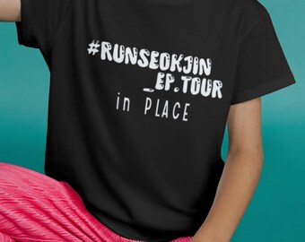 RUNSEOKJIN TOUR T-shirt/Custom design available/jin/Talyola Seokjin/BTS/Custom T-shirt/Cricut/just for you/handmade
