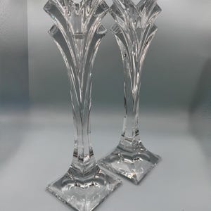 Mikasa Crystal Candle Holders