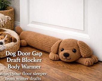 Burlete para puerta de perro, bloqueador de aire frío en invierno, regalo para mamá perruna