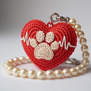 Set 3 Portachiavi In Pelle A Forma Di Zampa Per Conservare I Peli Del Tuo Animale - Ricordo Commemorativo Per Cane E Gatto - 6