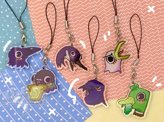 Wild Bird Phone Charms