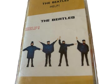 The Beatles  Help! Cassette (Capitol C4J46439, 1965 U.S. Early Press, XDR, Ex+