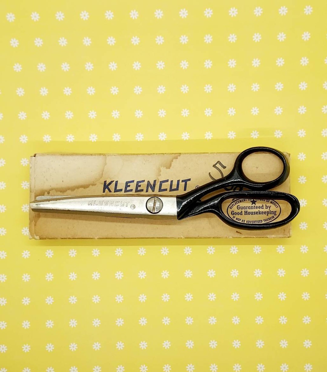 Kleencut Vintage Pinking Shears Vintage Sewing Pinkers Good Etsy