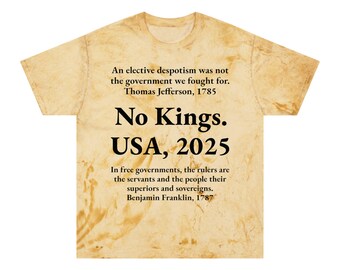 No Kings Protest, Unisex Color Blast T-Shirt
