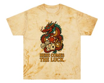 Here Comes the Luck, Unisex Color Blast T-Shirt