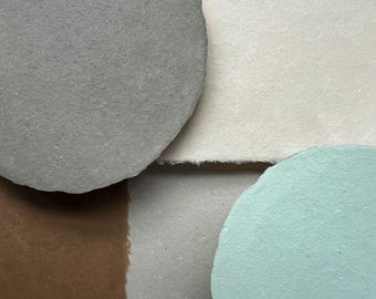 Oktober Papperspaket - Handgjort papper