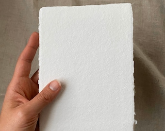 Finest Linen Watercolor Paper - Handmade Paper
