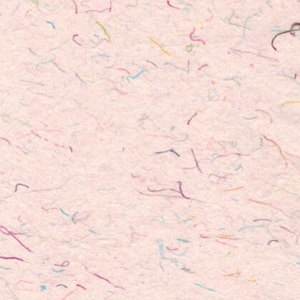 Papier fait main 11x14 - Papier confettis chaud - Papier arc-en-ciel en tissu recyclé amusant