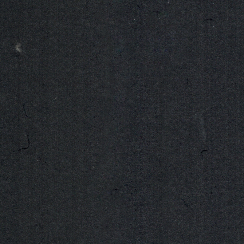 Vintage Black Cotton Handmade Paper 11x14 Fine Art Paper
