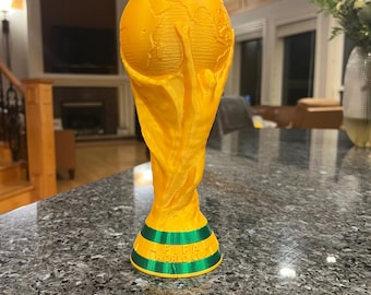 3D Printed World Cup Soccer Replica | Football Display Model | Soccer Fan Gift | Sports Decor