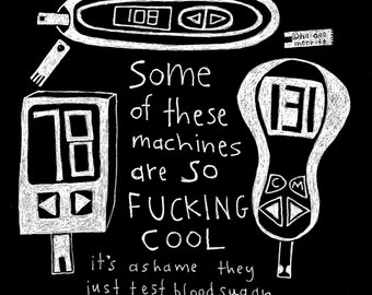 Cool Machines - Pen & Ink Illustration