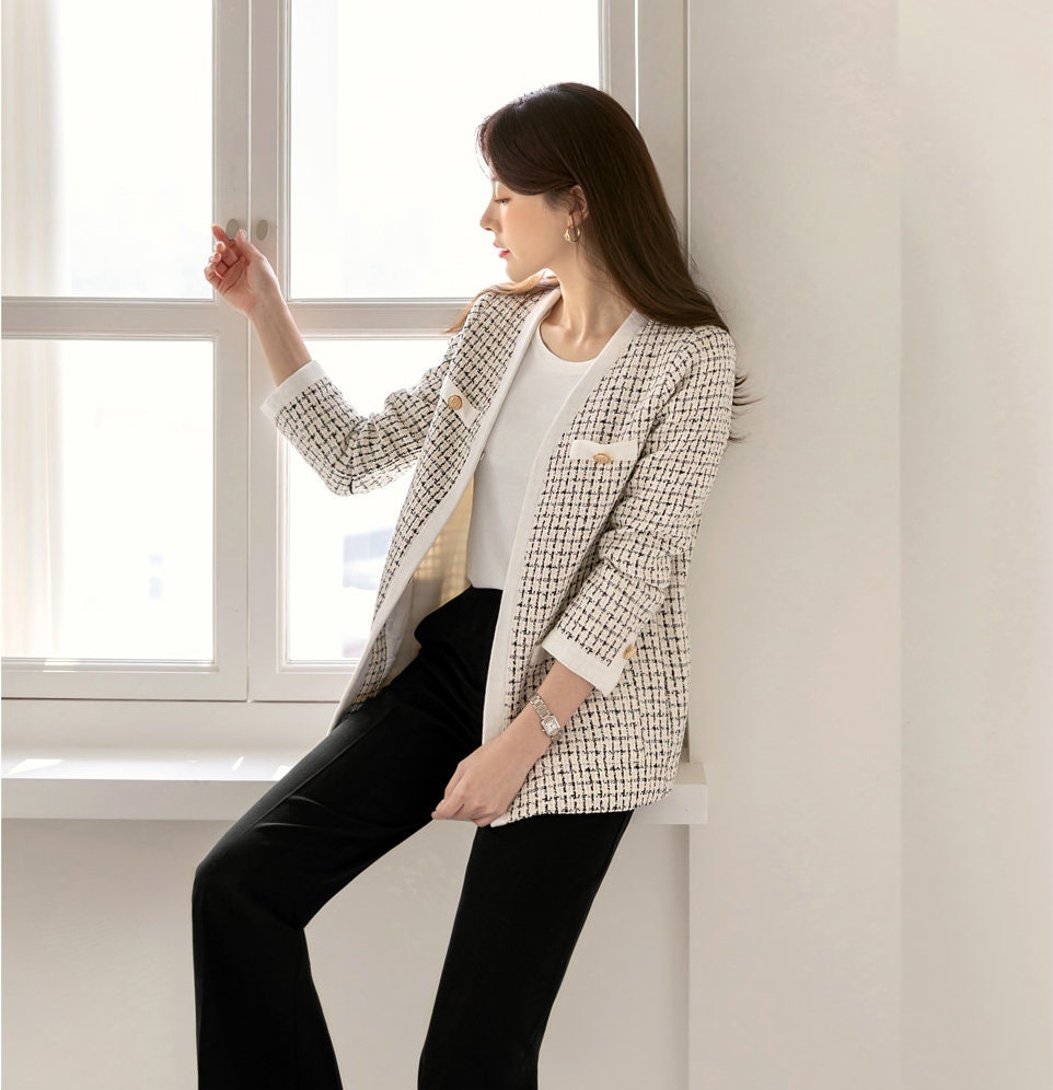 格安SALEスタート! 新品 ROSY セットアップ JACKET TWEED CHECK LUCE