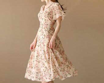 long dress korean fashion