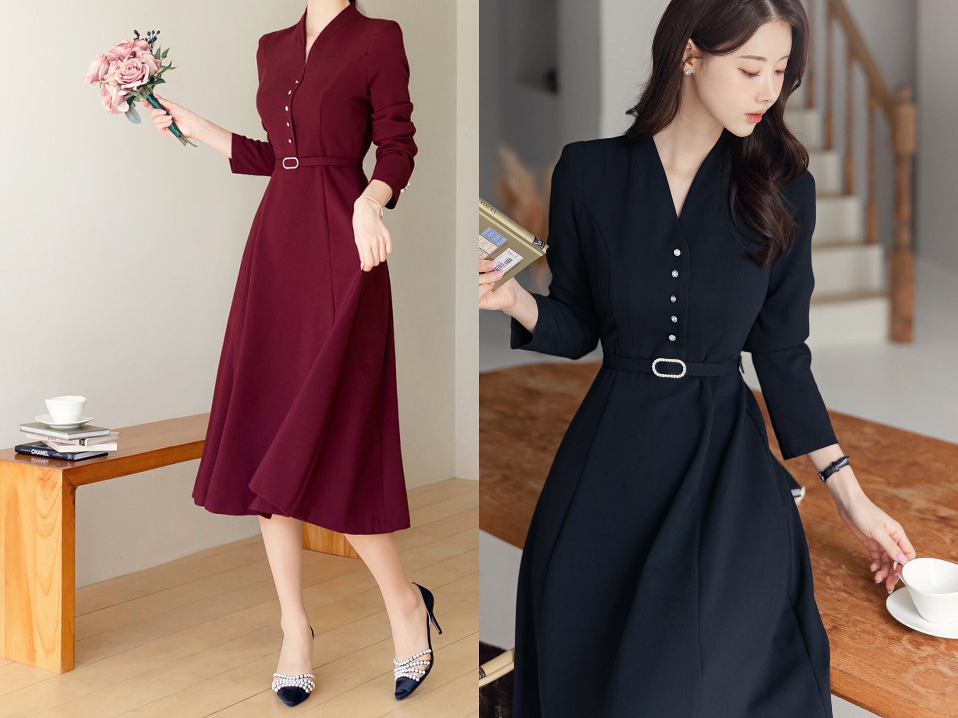Elegant Classic Dress Etsy Canada