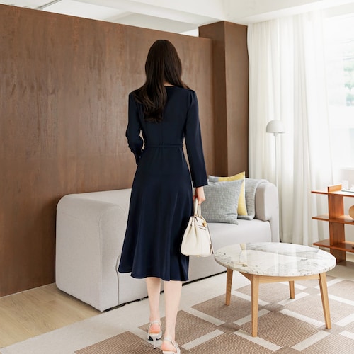 ladies formal suit dresses m.media-amazon.com/images/I/61+RTUgWYAL._AC_UY1000 hi lo hem Size:EUR27/US10 Black Collared Button-Up Dress meticulously handcrafted by skilled