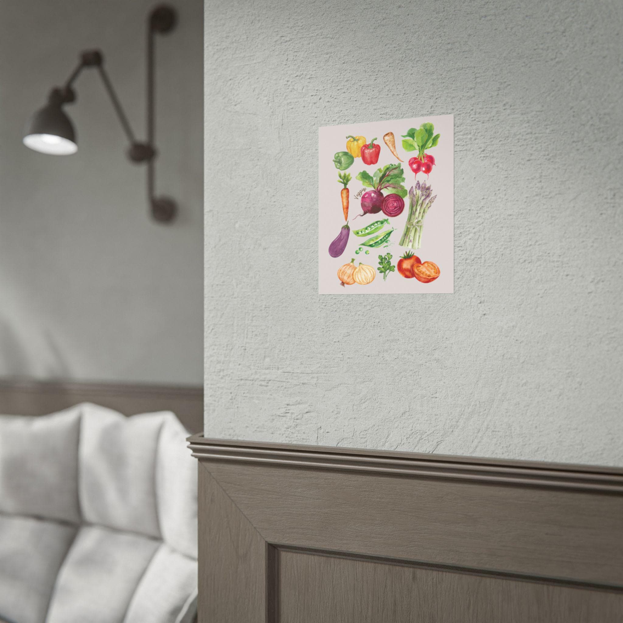 kitchen wall decor art prints - botanical prints -... Vibrant Vegetable Wall Art, Kitchen Decor, Botanical Posters, Plant ...