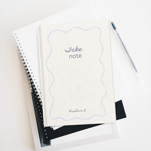 Personalized Hardcover Journal - Custom Notebook, Personalized Journal, Blank Hardcover Journal, Personalized Gifts, Custom Hardcover