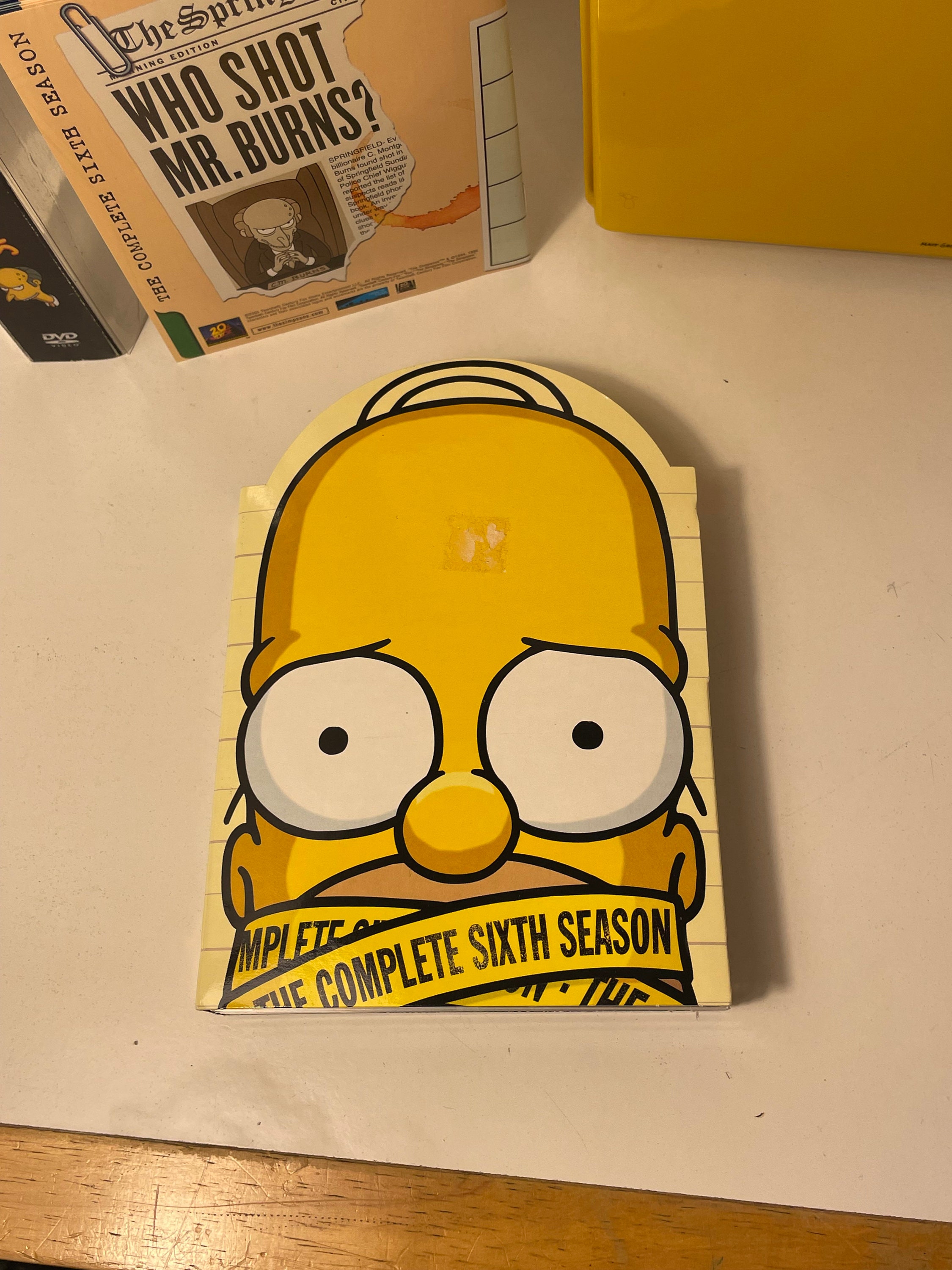 Vintage-2005-the Simpsons Collector's Edition-the Complete Sixth