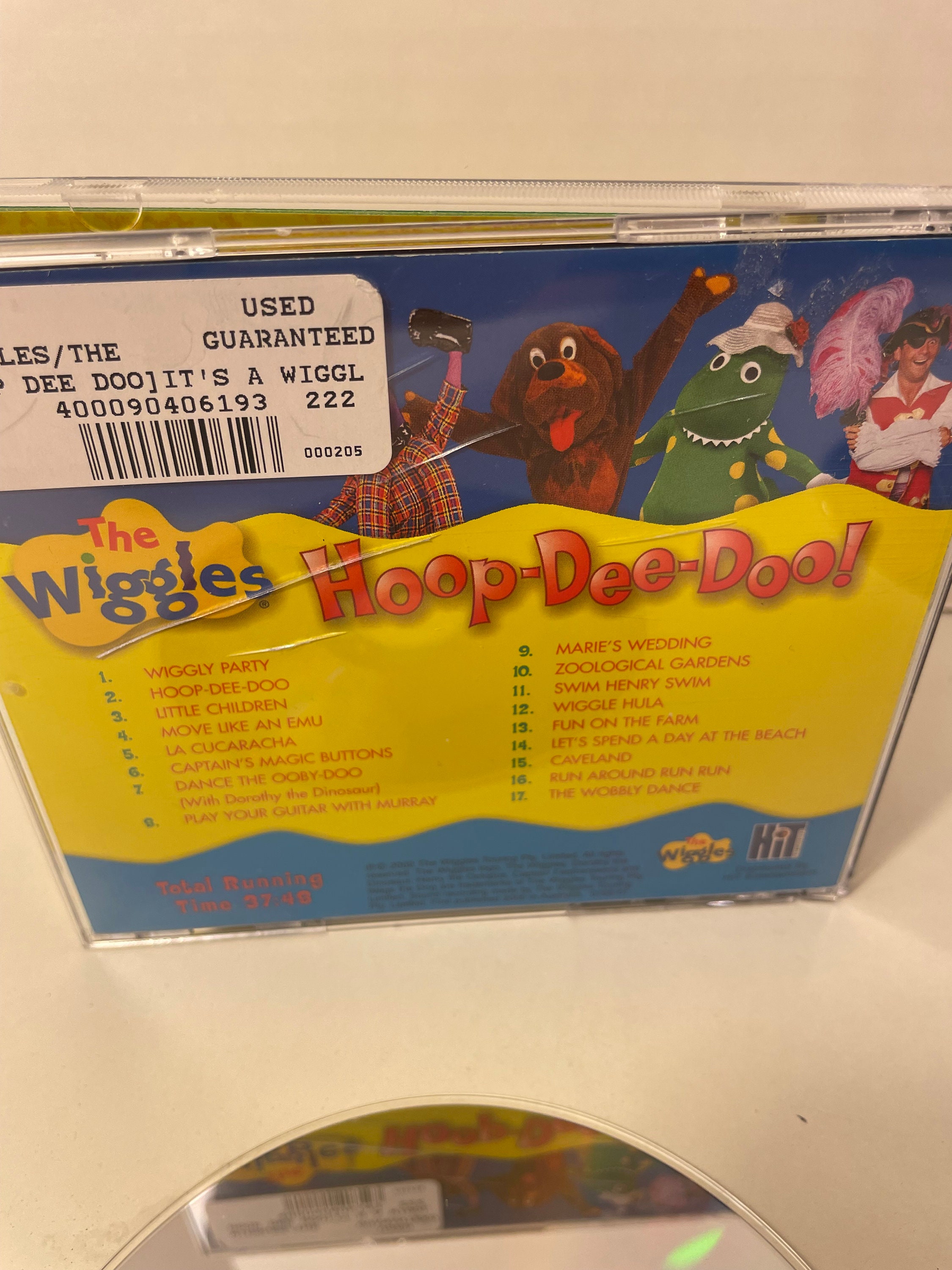 Vintage- Collectible- 2 Pc. CD Set- the Wiggles-hoop Dee Doo