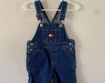 tommy hilfiger overall shorts
