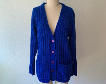 cobalt blue cardigan womens uk