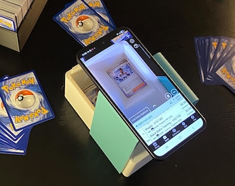Pokemon Card Scanner – TCG card scanner, works with MTG, Lorcana, Yu-Gi-Oh – Scans Sleeved/Unsleeved – Compatible with apps