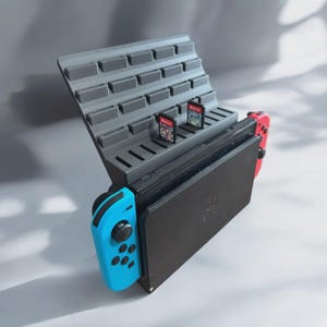 Nintendo Switch Spiel-Kassettenhalter Stand - Hält 32 Spiele, langlebiger Aufbewahrungs-Organizer & Display für Switch-Zubehör