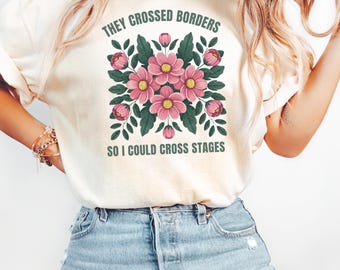 Comfort Colors First Gen Graduation Shirt, Immigrant Family Legacy Tee