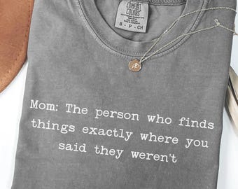 Funny Mom Definition Shirt, Mother's Day Sarcastic Humor Tee