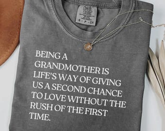 Personalized Grandma Shirt, Mother's Day Comfort Colors,Granny Shirt