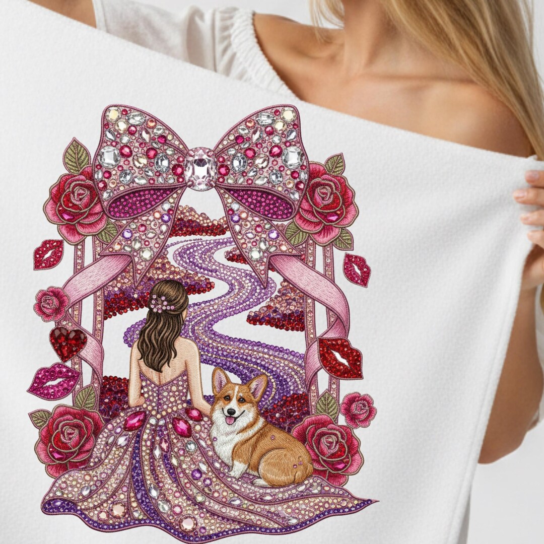 Princess Rhinestone Svg Rhinestone Princess PNG, Bling Princess SVG, Rhinestone Princess ...