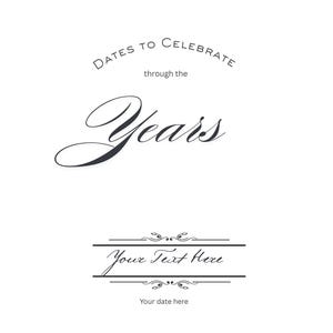 Guest Book- Perpetual Calendar (Dates to Celebrate)
