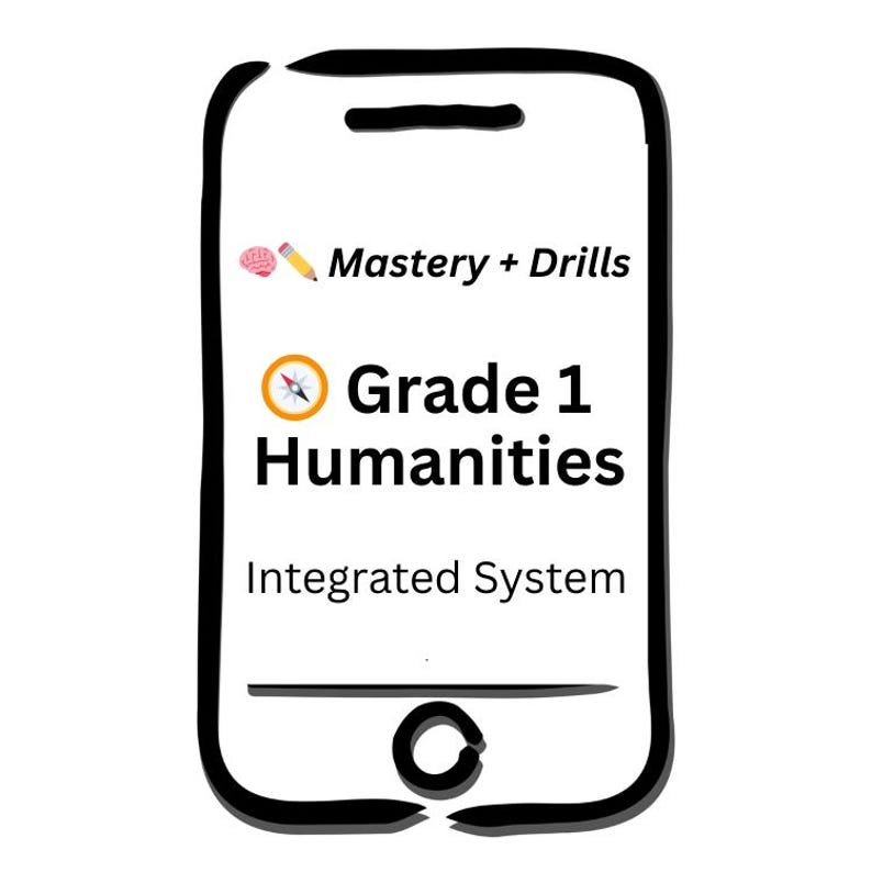 Grade 1 Humanities — Complete Humanities Mastery + Drills | Digital ...