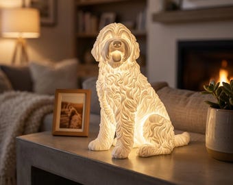 Goldendoodle Dog Luminary Night Light thumbnail 3