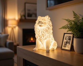 Pomeranian Dog Luminary Night Light thumbnail 3