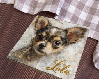 Chihuahua Decorative Tile thumbnail 3