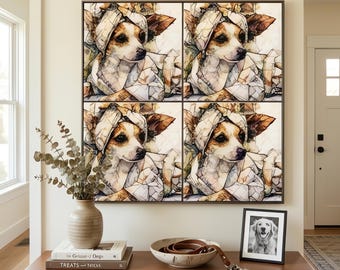 Chiweenie Spa Dog Ceramic Tile thumbnail 4