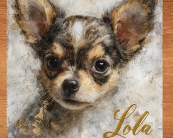 Chihuahua Decorative Tile thumbnail 1