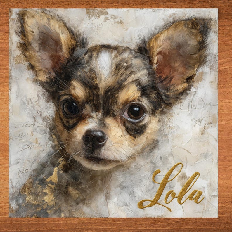 Chihuahua Decorative Tile