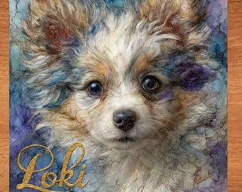American Eskimo Dog Decorative Tile thumbnail 1