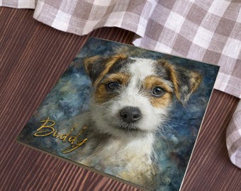 Jack Russell Terrier Decorative Tile thumbnail 3