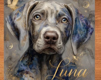 Weimaraner Decorative Tile thumbnail 1