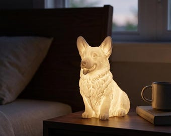 Pembroke Welsh Corgi Dog Luminary Night Light thumbnail 1