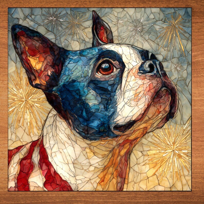Boston Terrier handcrafted in Knoxville
