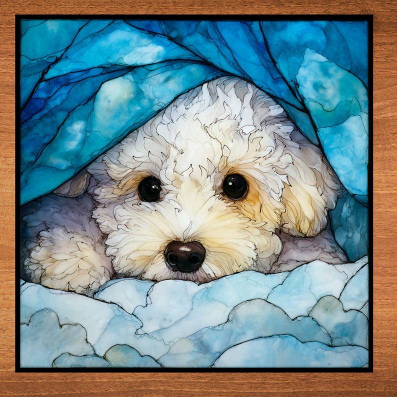 Bichon Frise handcrafted in Knoxville