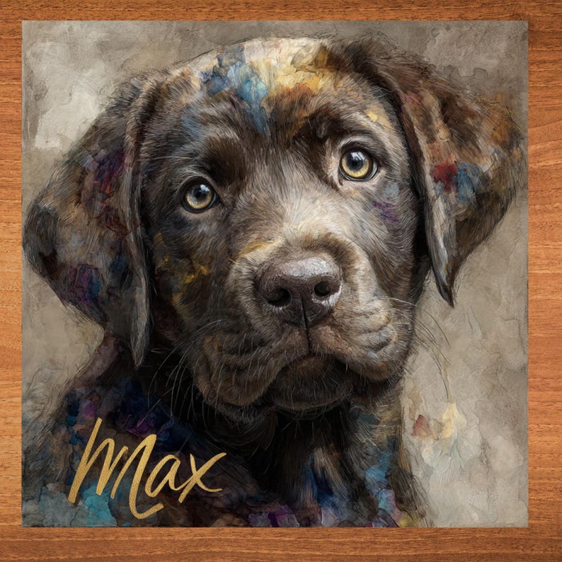 Labrador Retriever Decorative Tile