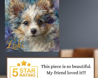American Eskimo Dog Decorative Tile thumbnail 4