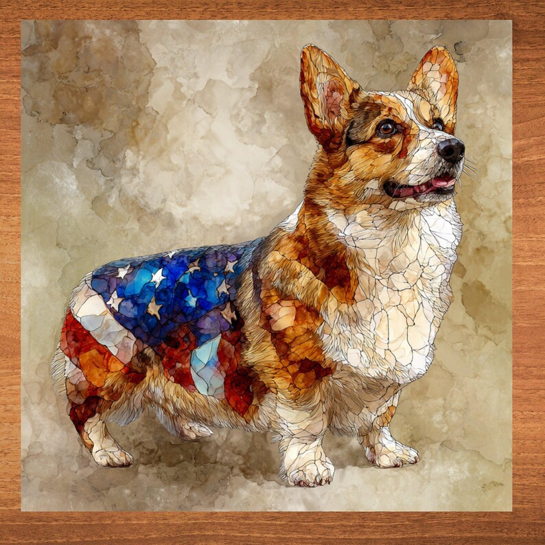 Pembroke Welsh Corgi handcrafted in Knoxville