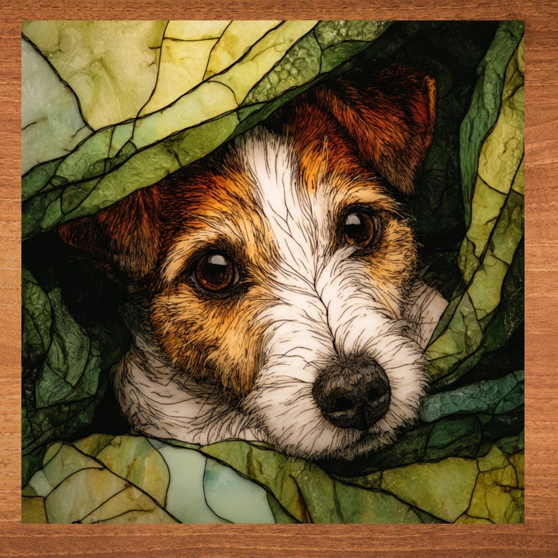 Jack Russell Terrier handcrafted in Knoxville