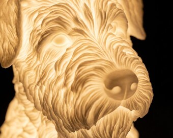 Wheaten Terrier Dog Luminary Night Light thumbnail 4